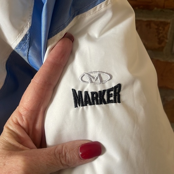 Marker Blue & White Ski Snow Coat - Picture 5 of 12